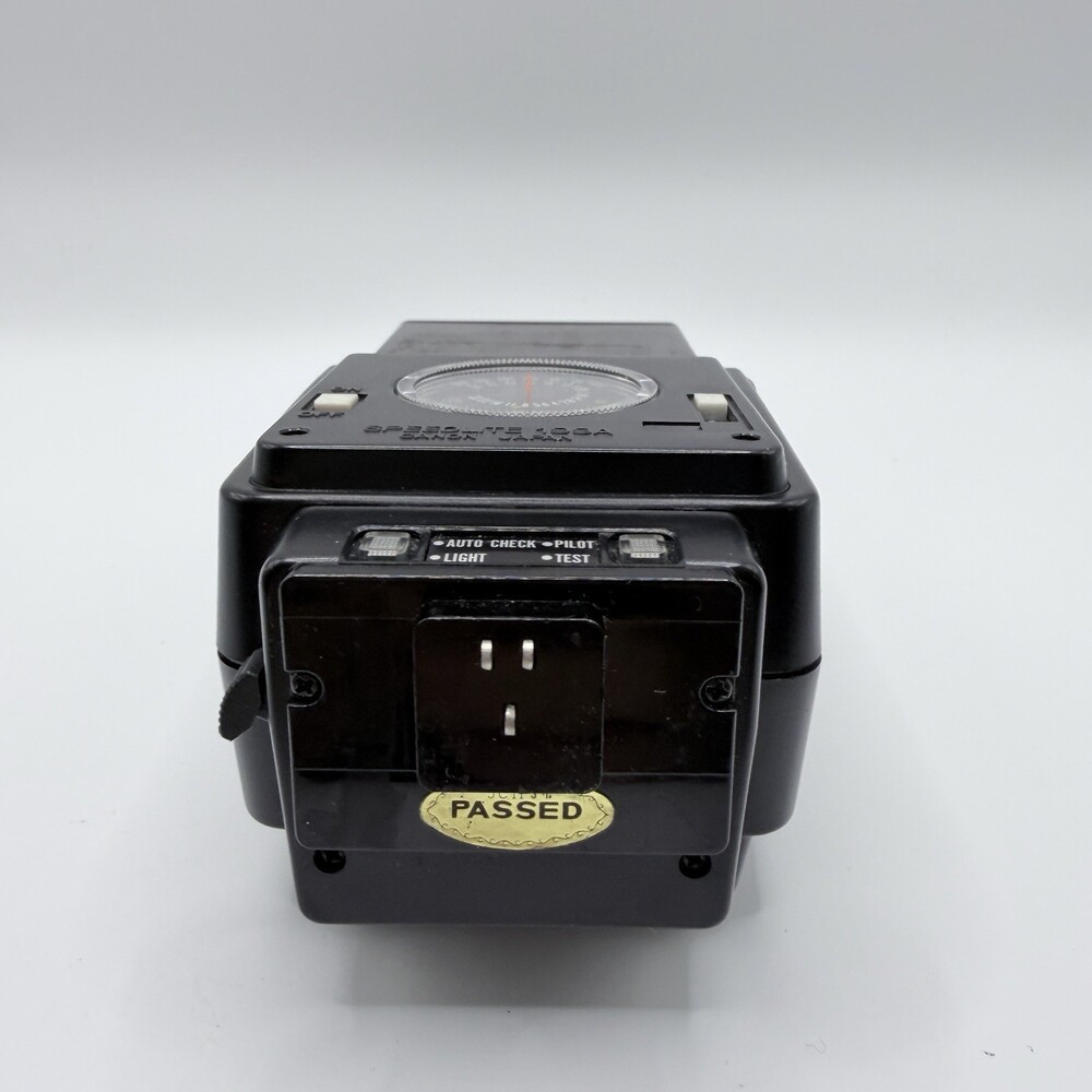 Vintage Canon Speedlite 199A Shoe Mount Flash Photography Equipment - Picture 2 of 16